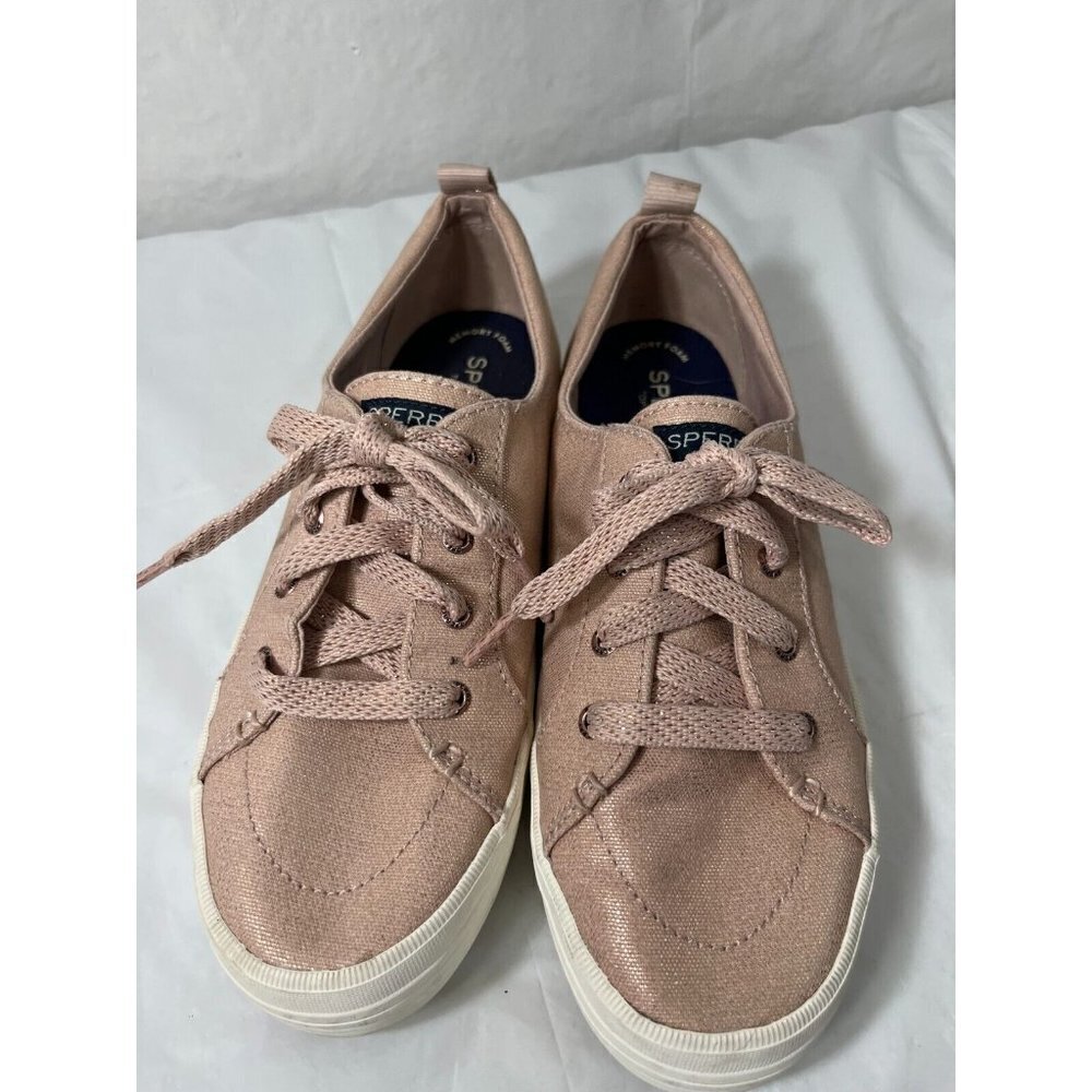 SPERRY TOP-SIDER SIZE 9 PINK SHIMMER STS848416